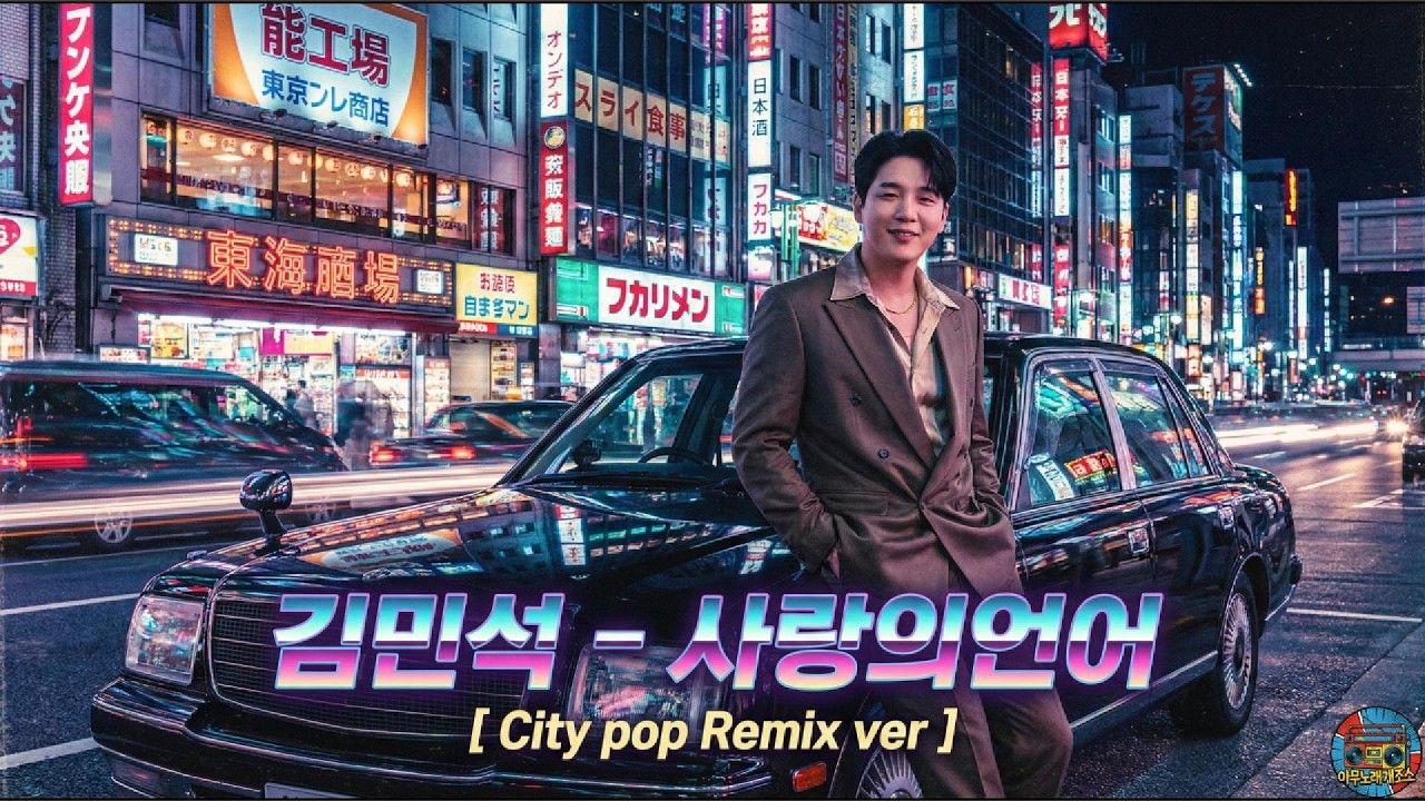 김민석 – 사랑의언어 [ City pop Cover ]