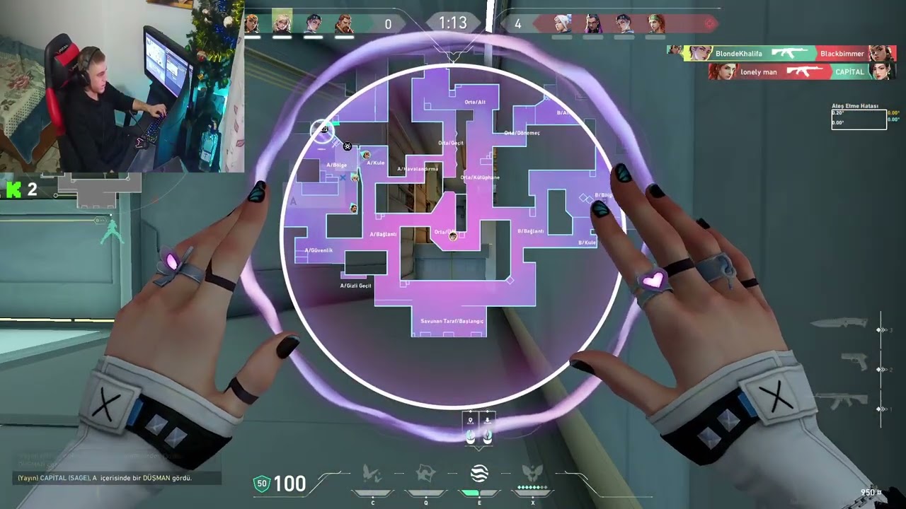 Asker Dönüşü Hem MVP Hem Comeback!!! Valorant Ranked