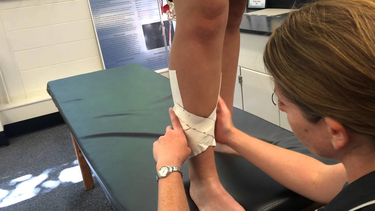 Whitworth Athletic Training - Shin Taping