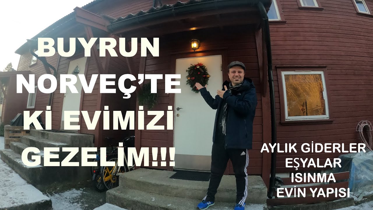 KLASİK BİR NORVEÇ EVİ TURU
