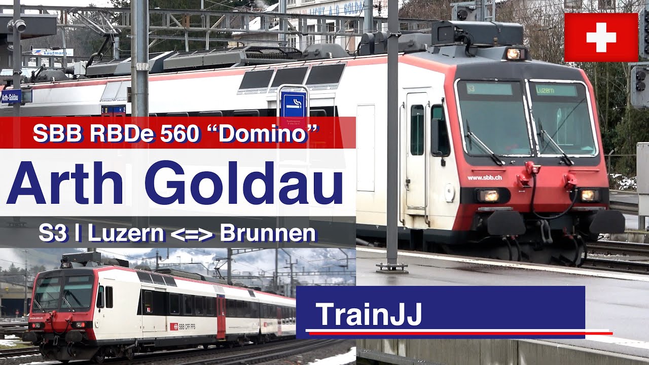 4K Arth-Goldau | SBB RBDe 560 NPZ 