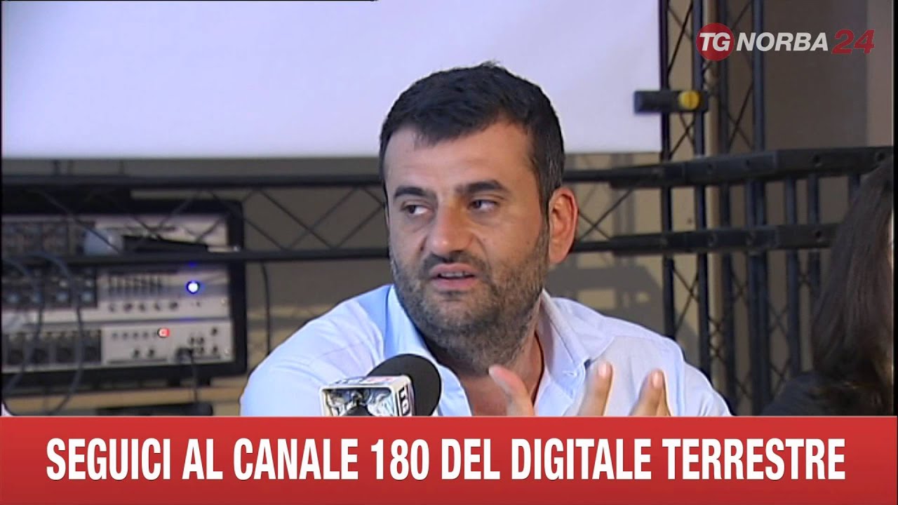 BARI CONFERENZA STAMPA CANDIDATO SINDACO DE CARO