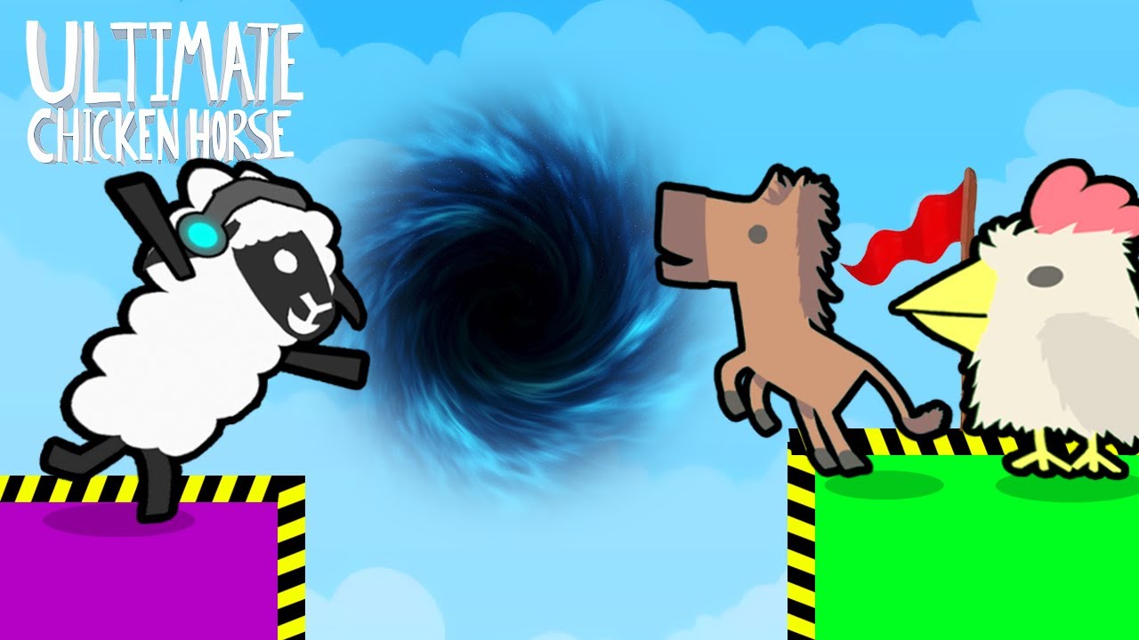BURACO NEGRO ME SUGOU !! - Ultimate Chicken Horse #2
