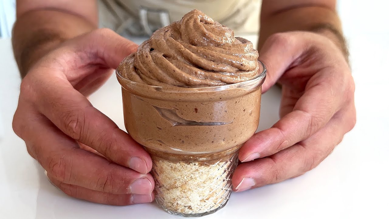 👍 Мороженое с нутелла за 1 минуту! Самое вкусное мороженое, какое я ел!