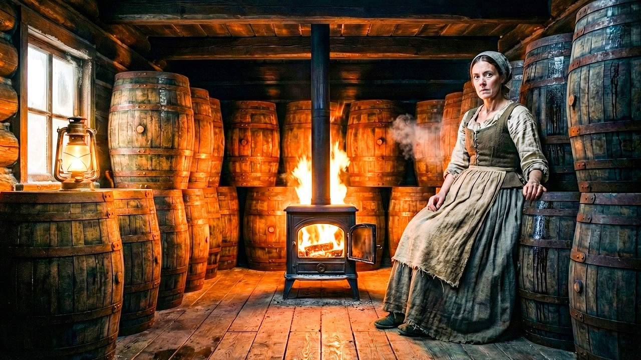 She Lined Her Room With Water Barrels When The Blizzard Hit &mdash; It Stayed Warm When Every Cabin Froze