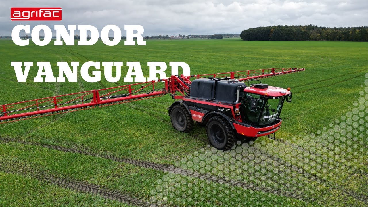 💦 Opryskiwacz AGRIFAC Condor Vanguard pokaz - DANE TECHNICZNE 💦