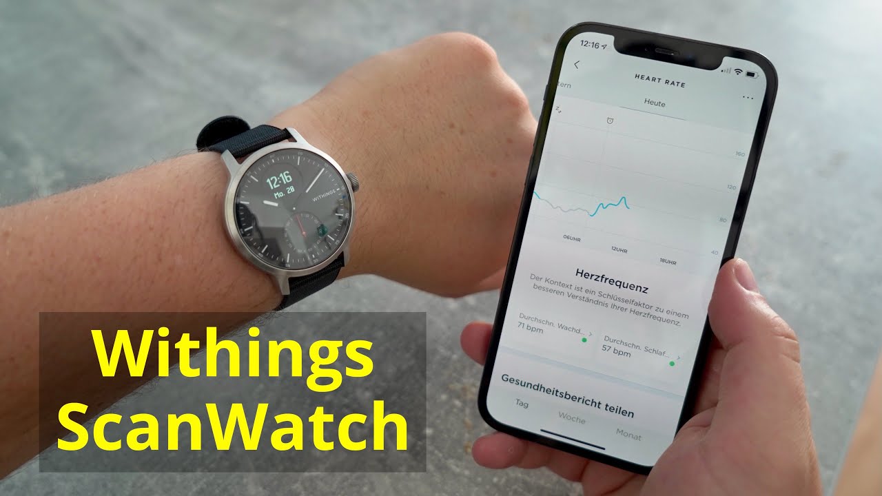 Hybrid-Smartwatch Withings ScanWatch Test Fazit nach einem Monat!