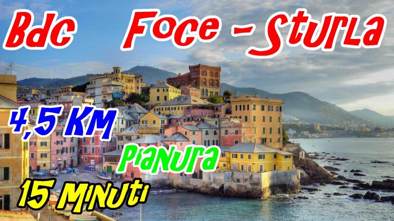 Bdc Foce - Sturla ) Nuova Pista Ciclabile che arriva fino a Boccadasse e poi sulla Via Aurelia