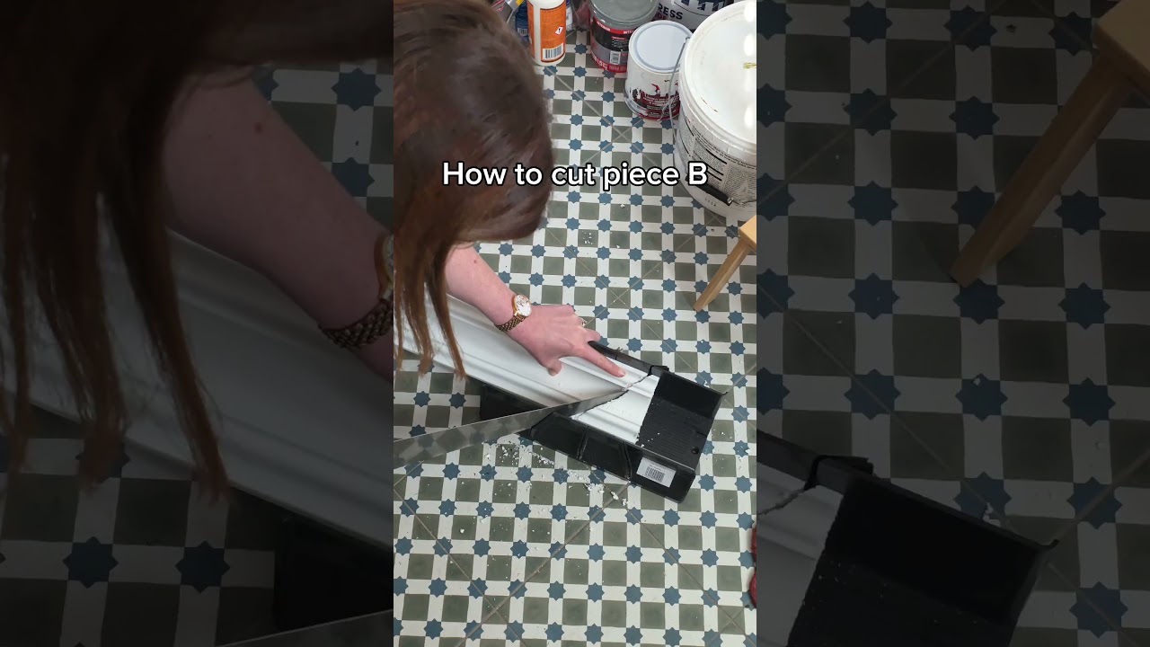 How to cut coving #diy #home #diyprojects #coving