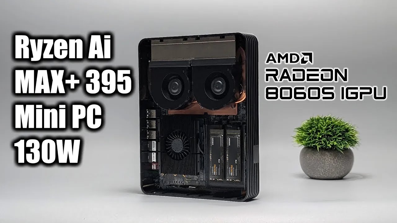 Мини-ПК AMD Ryzen Ai Max + 395 предлагают БОЛЬШУЮ производительность iGPU! (RUS)