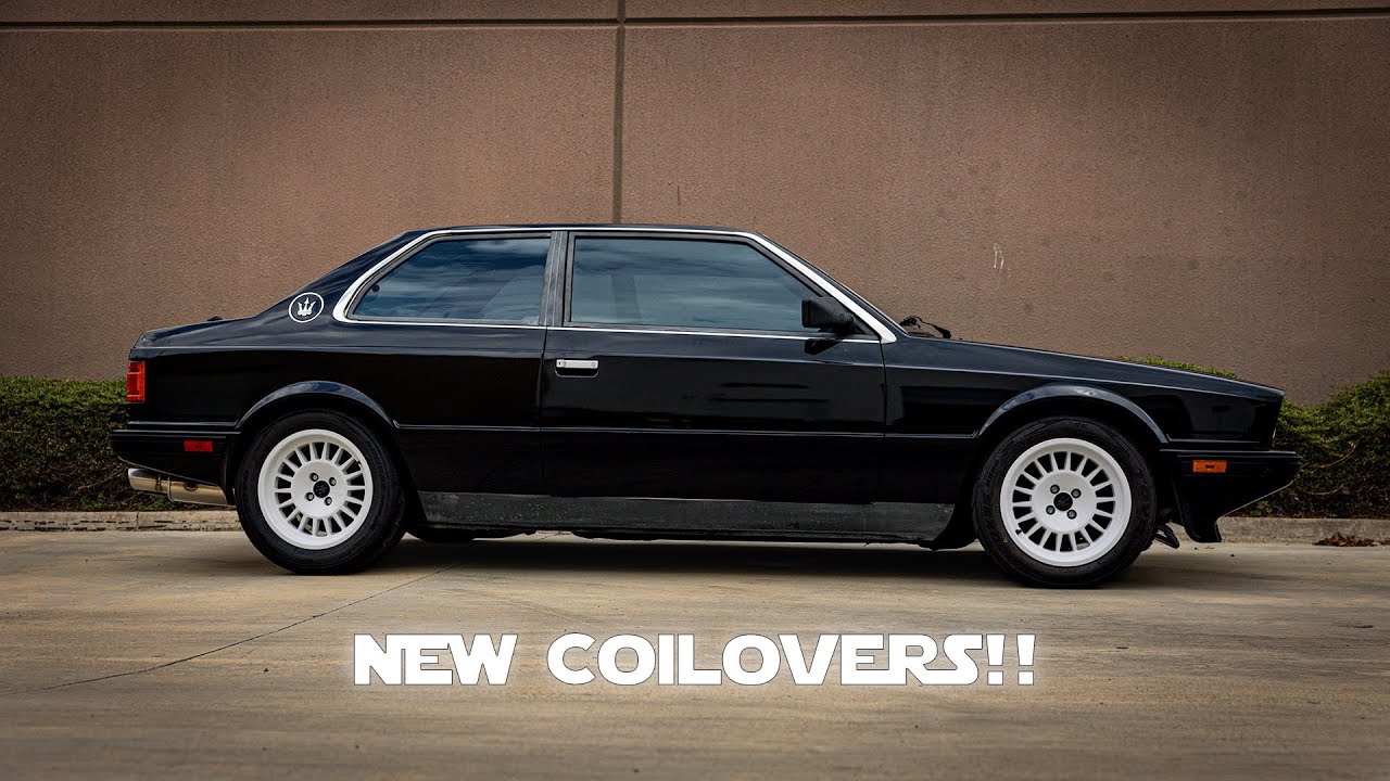 Installing Coilovers on an 84' Maserati Biturbo / Turbo 3SGE Maserati Biturbo Ep. 9