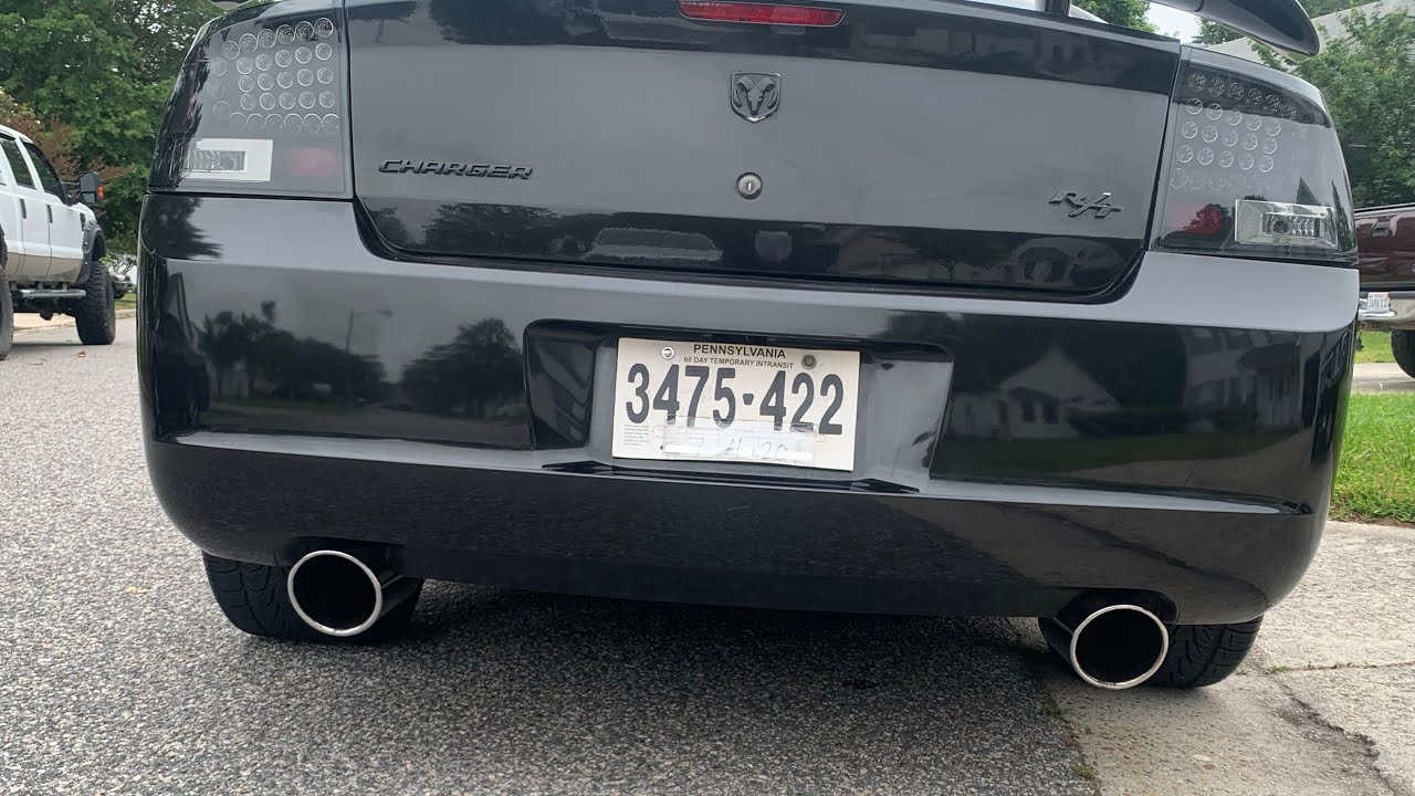 2008 Charger R/T muffler delete