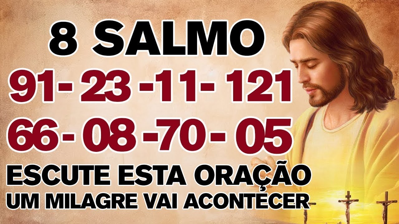 ESCUTE ESTA ORAÇÃO DORMINDO UM MILAGRE VAI ACONTECER com ︎8 salmo mais poderoso da Bíblia 😴