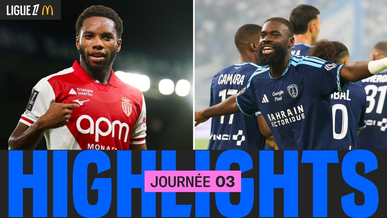 R&eacute;sum&eacute; 3&egrave;me journ&eacute;e | Ligue 1 McDonald's 26/27