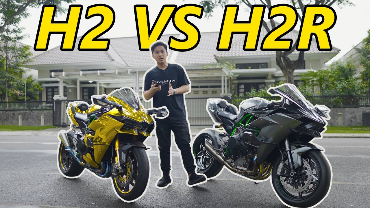 PERBEDAAN NINJA H2 EMAS DAN NINJA H2R !