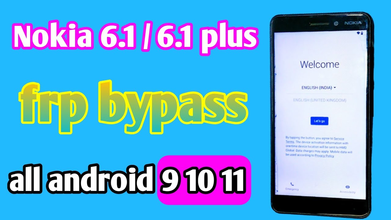 Nokia 6.1 frp bypass without pc / Nokia 6.1 frp bypass / Google account bypass