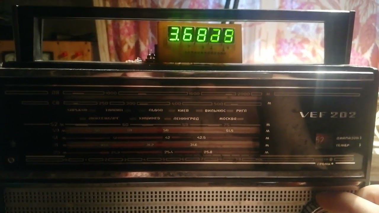 Второй гетеродин + ВЭФ 202 SSB 80М