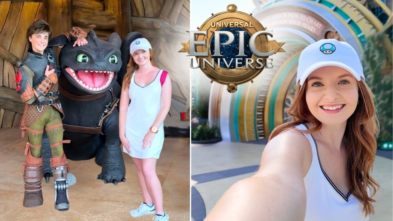 Meeting Characters at Epic Universe! Grand Opening Week at Universal Epic Universe