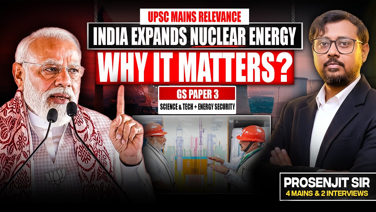India Enters Stage 2 of Nuclear Program | Kalpakkam Nuclear Plant | What it Matters? | UPSC