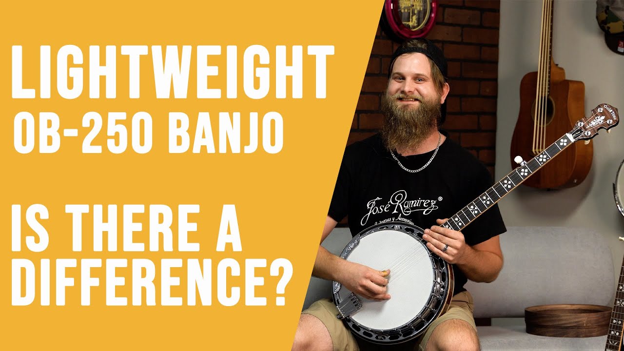 OB-250LW vs. OB-250 Traditional | OB-250LW Professional Lightweight Banjo