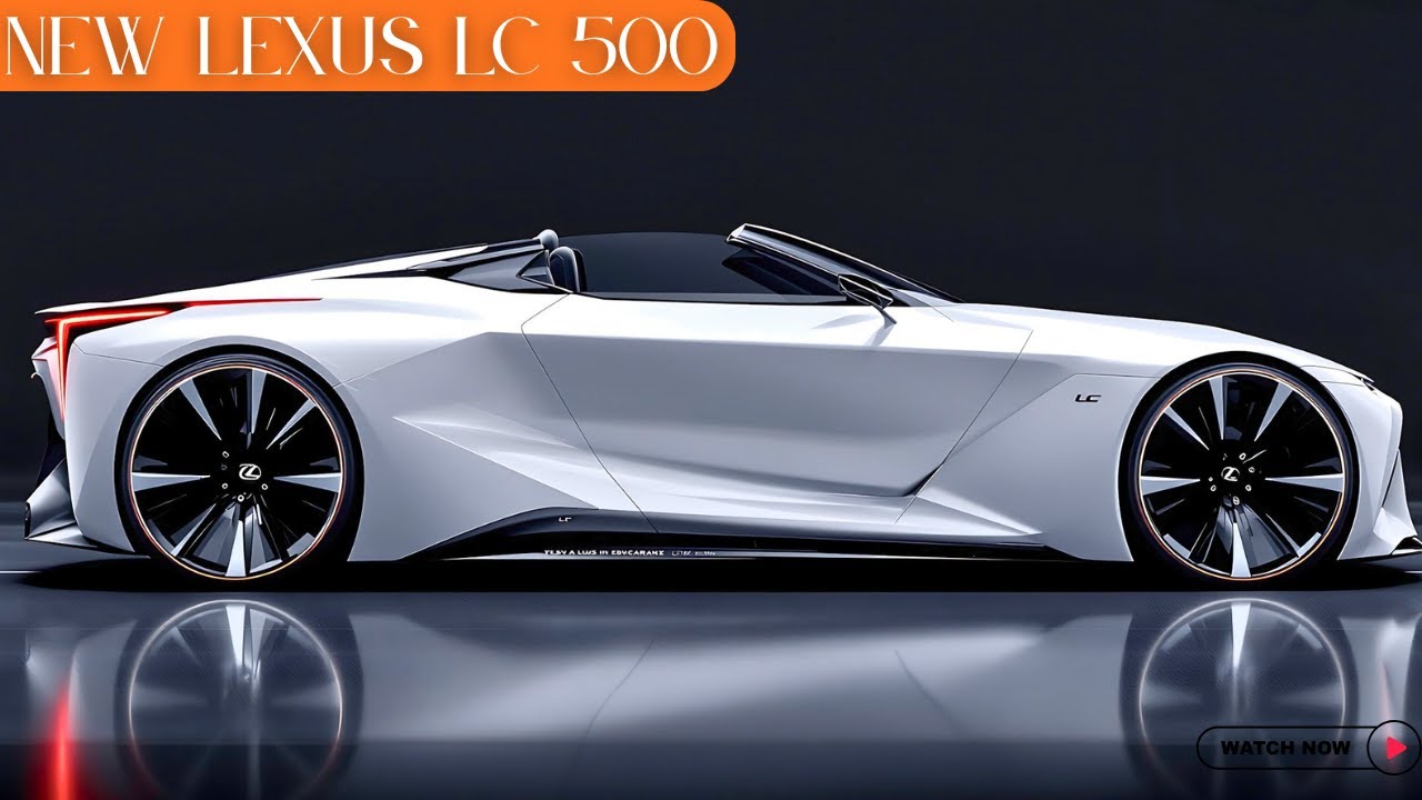 Обзор кабриолета Lexus LC 500 2026 года &mdash; первый взгляд на самый смелый родстер Lexus!