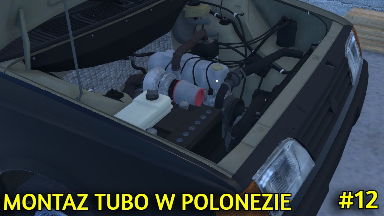 Montaż turbo w polonezie - OHV #12