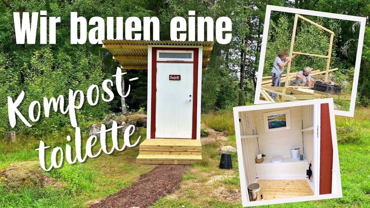 Wir bauen eine Komposttoilette für den WoMo #stellplatz in Schweden
