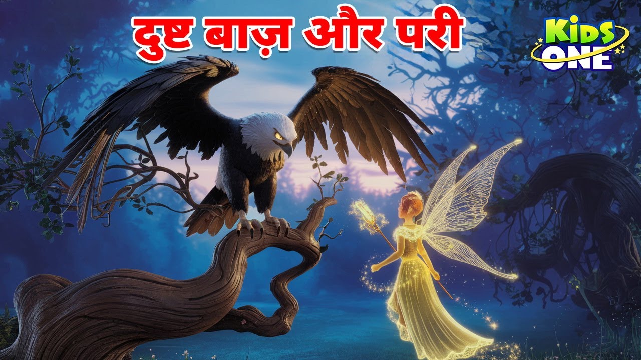 दुष्ट बाज़ और परी | The Evil Eagle And Fairy | Hindi Stories For Kids | Hindi Kahani #kidsonehindi