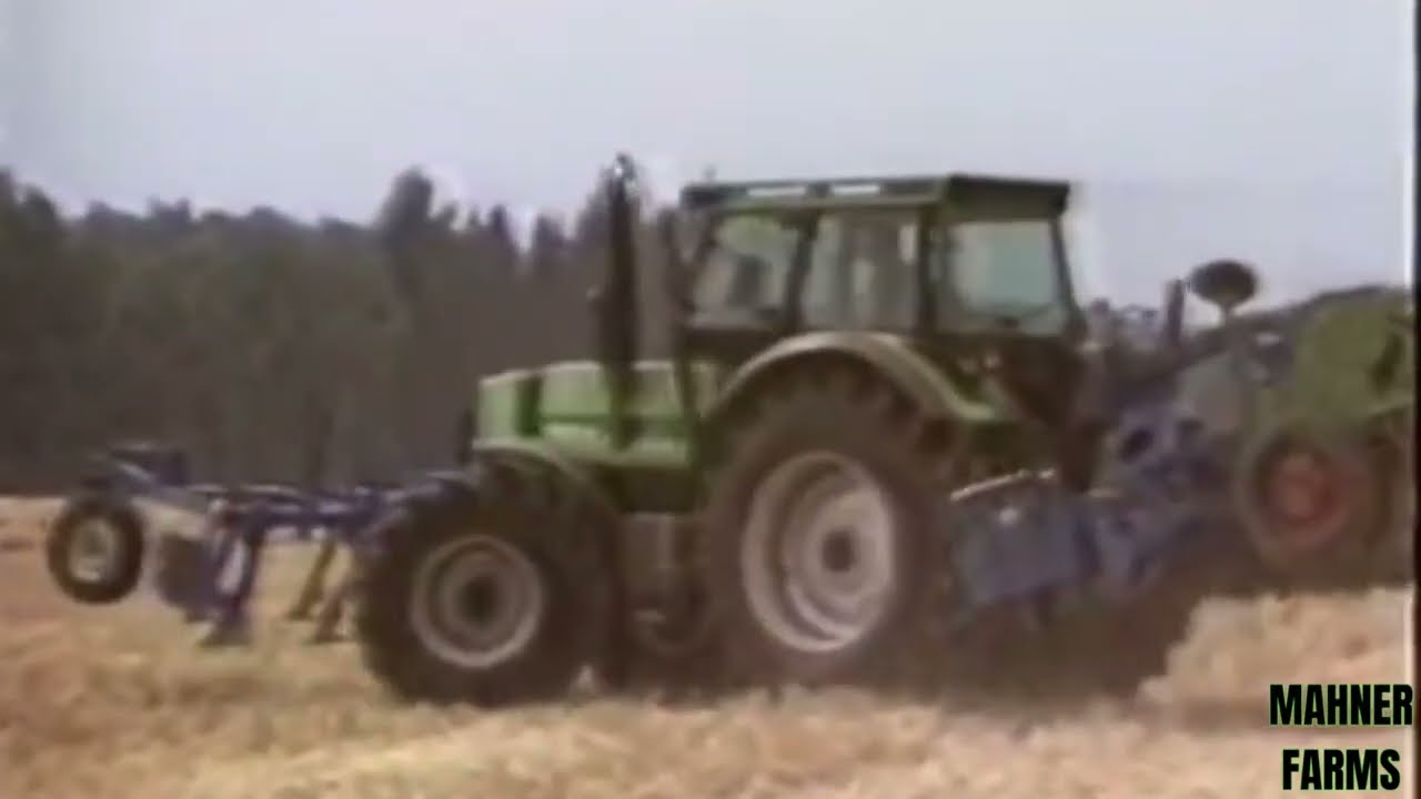 Deutz Fahr DX6 Series: Iconic 1986 Tractors' Power Unleashed