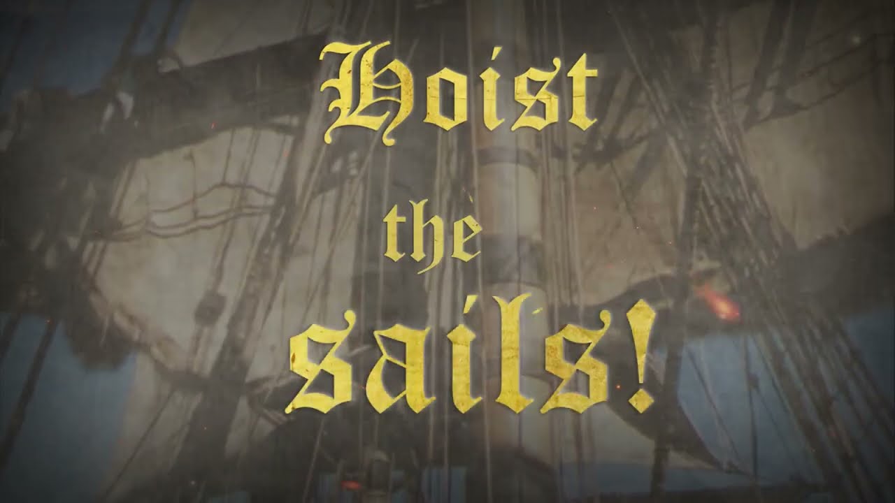 Pirate Hymn - Hoist the Sails ( Lyric Video ) Pirate Metal
