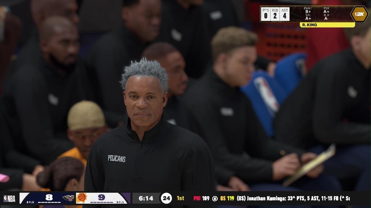NBA 2K26 Pelicans rebuild year 8 game 67 pelicans suns