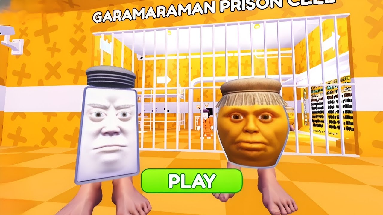 🍯🧂Garamara Man's Prison Run! Obby | Roblox - Full Gameplay 