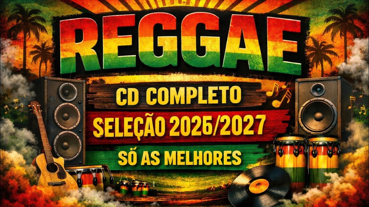 Só as melhores do reggae cd completo 2026/2027 | Cd de reggae ao vivo