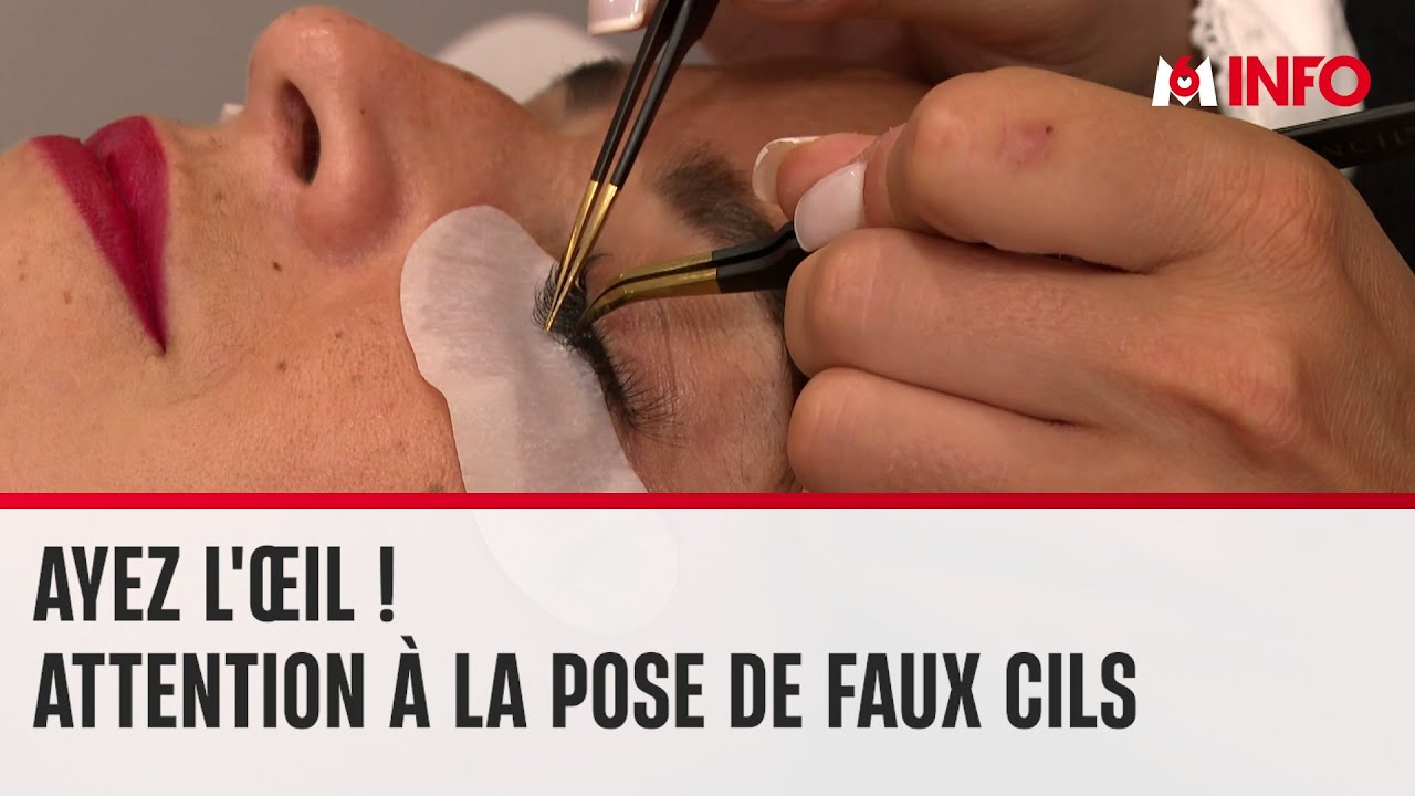 Attention aux conséquences de la mauvaise pose de faux cils