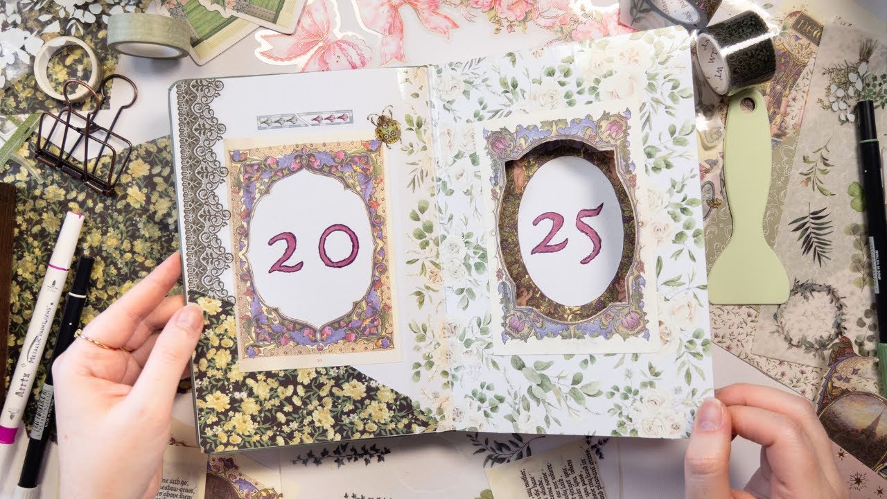 2025 New Bullet Journal Setup | Mystery Journal ✨