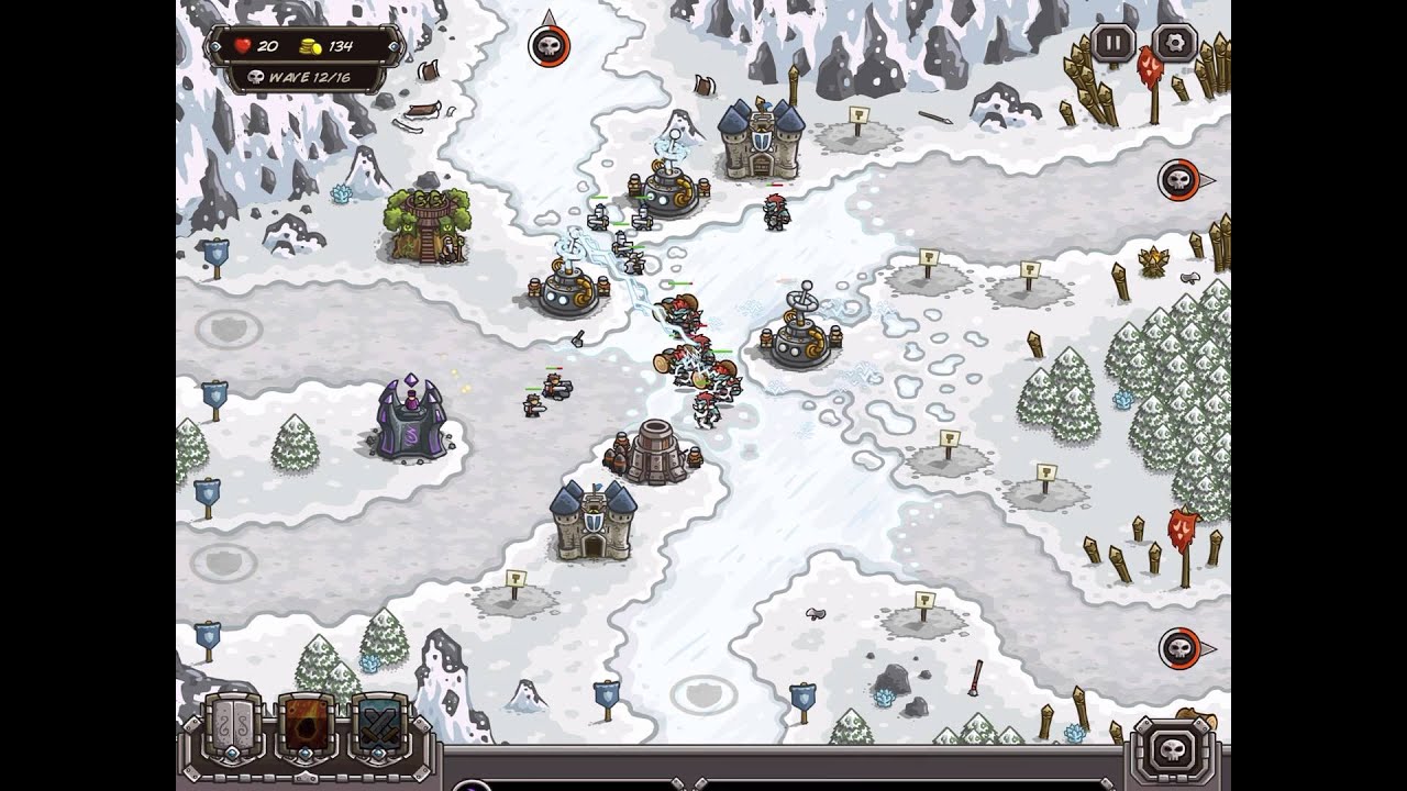 Kingdom Rush Walkthrough / Ha'kraj Plateau / Campaign / Veteran / 1080p60