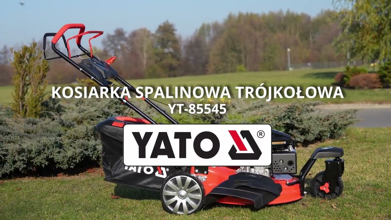 Trójkołowa kosiarka spalinowa YATO YT-85545 53 cm