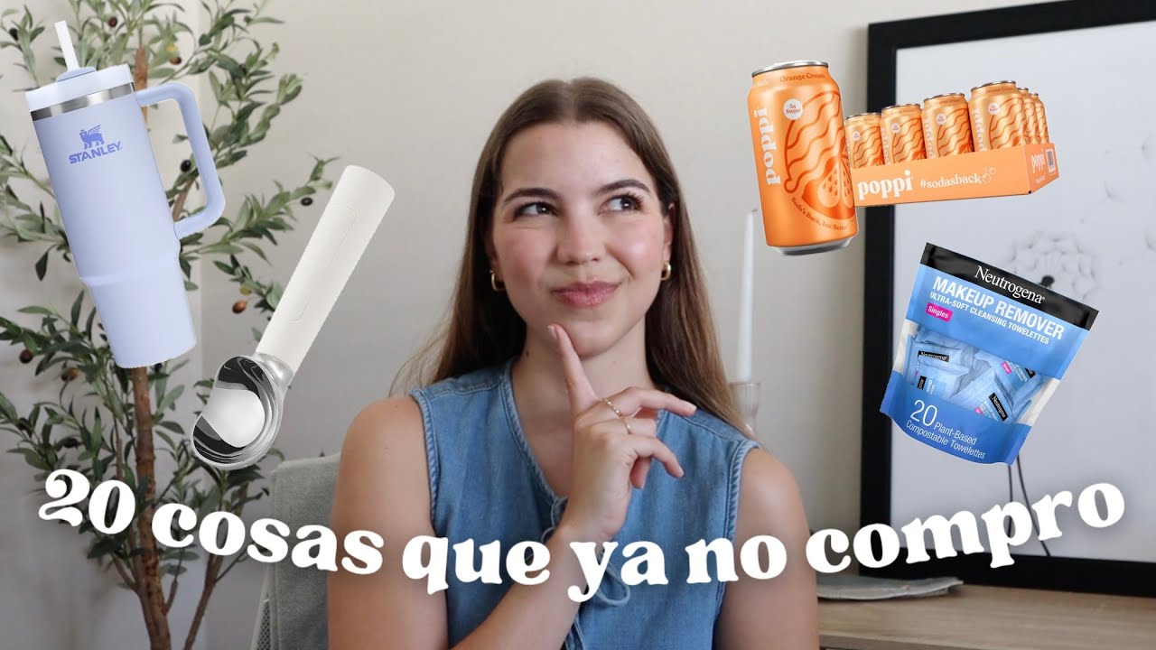 20 cosas en las que no gasto dinero 💸