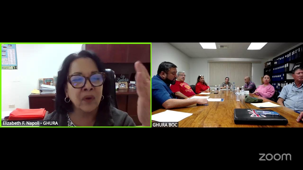 GHURA BoC Meeting, Tuesday, Feb. 25, 2025