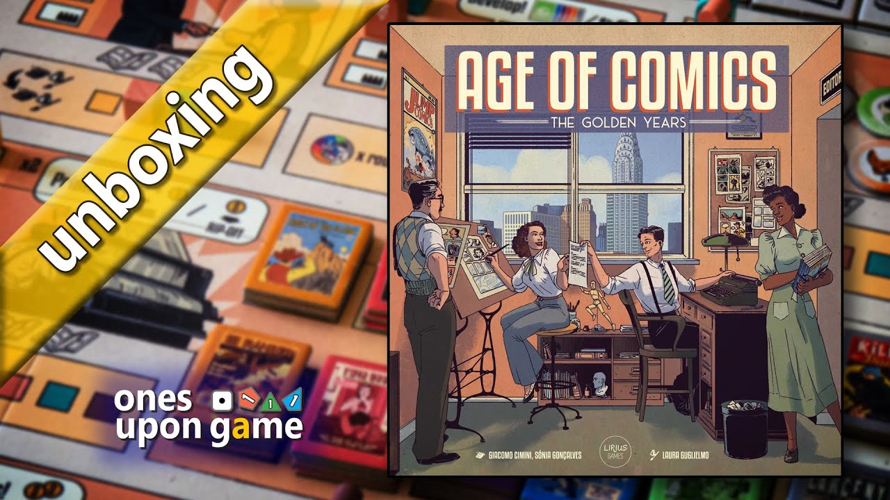 Age of Comics: The Golden Years || unboxing