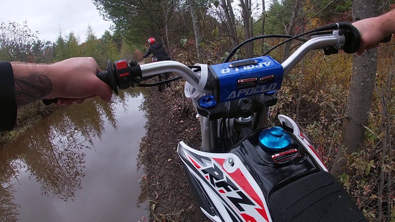 Apollo z20 max and Xpro dbx29 pit bike adventures