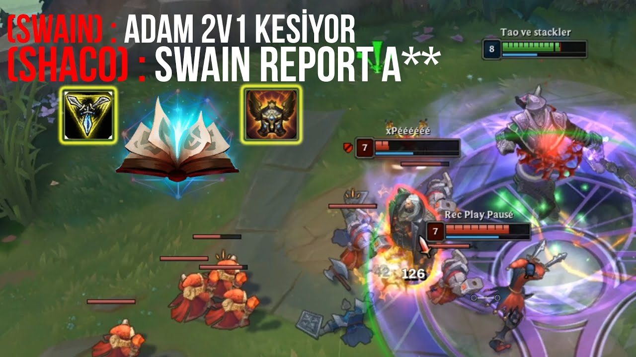NASUS BİRİNCİSİ VS SWAİN - DEMİRDEN CHALLENGERA (B&Ouml;L&Uuml;M #1)