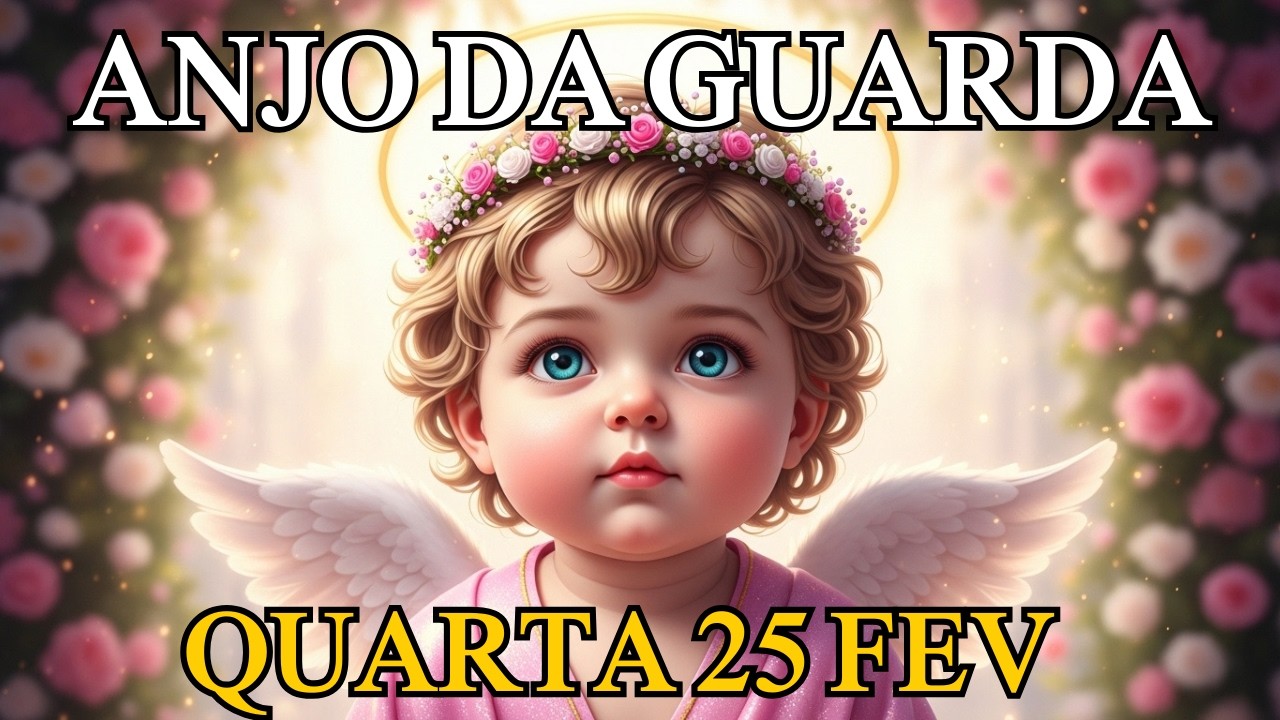 ORAÇÃO PODEROSA AO ANJO DA GUARDA PARA VENCER BATALHAS | Quarta-feira 25 de Fevereiro de 2026