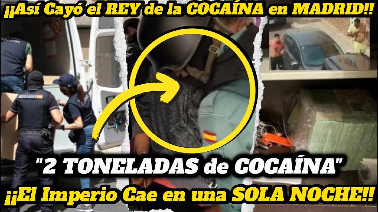 💥“¡2 TONELADAS de COCAÍNA! El MAYOR GOLPE al NARCOTRÁFICO en MADRID”💥