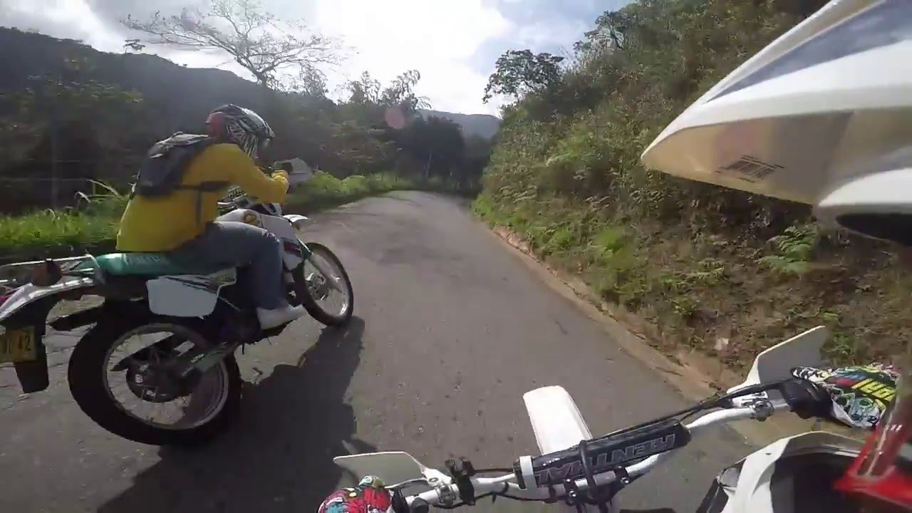 Trocha Barbosa-Peñol yamaha DT 200 Honda XR100 Colombia Antioquia Medellin