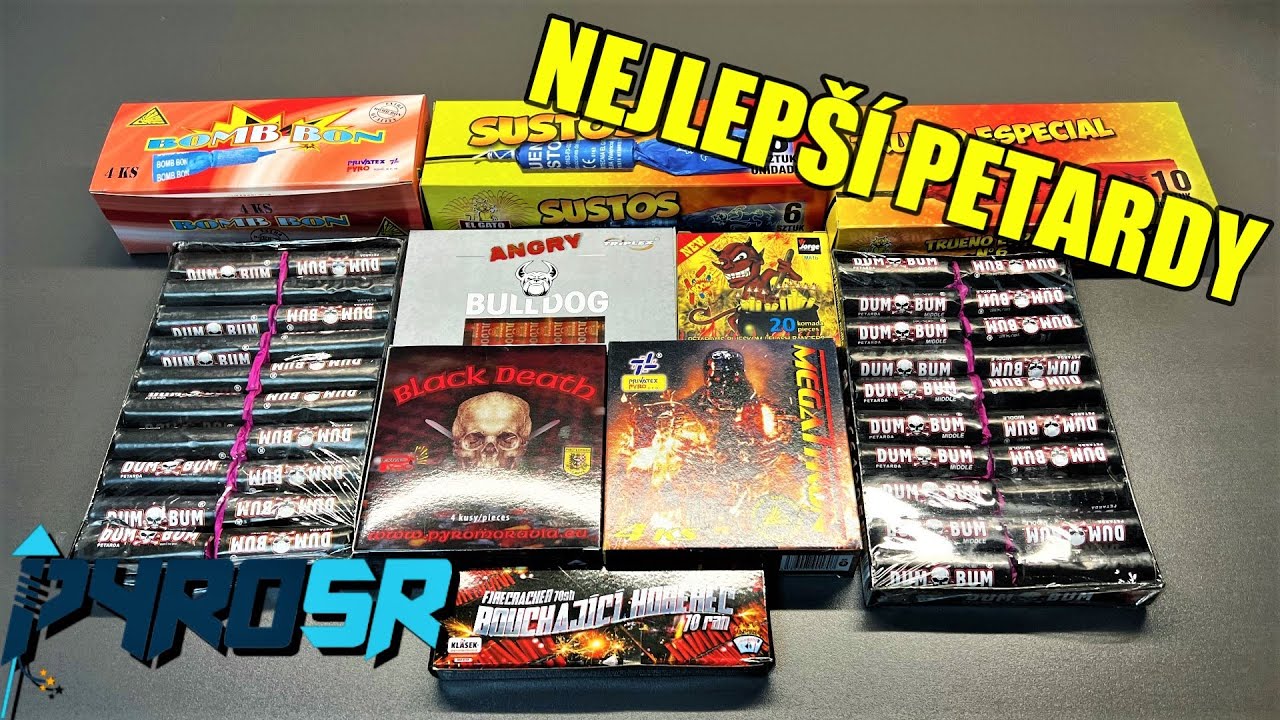 Pyrotechnika - TOP 10 Nejlepších petard od PyroSR