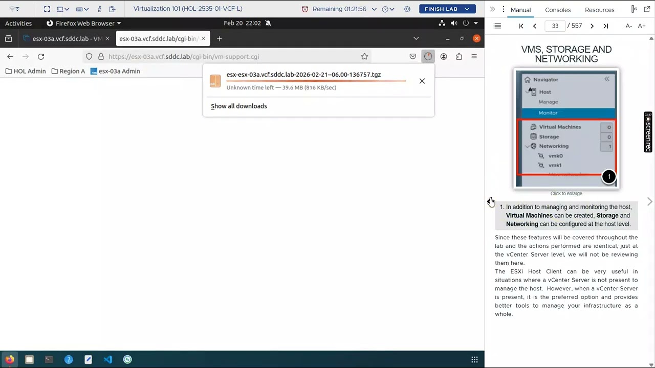 ESXi Host Client Nurkenuly Eskendir