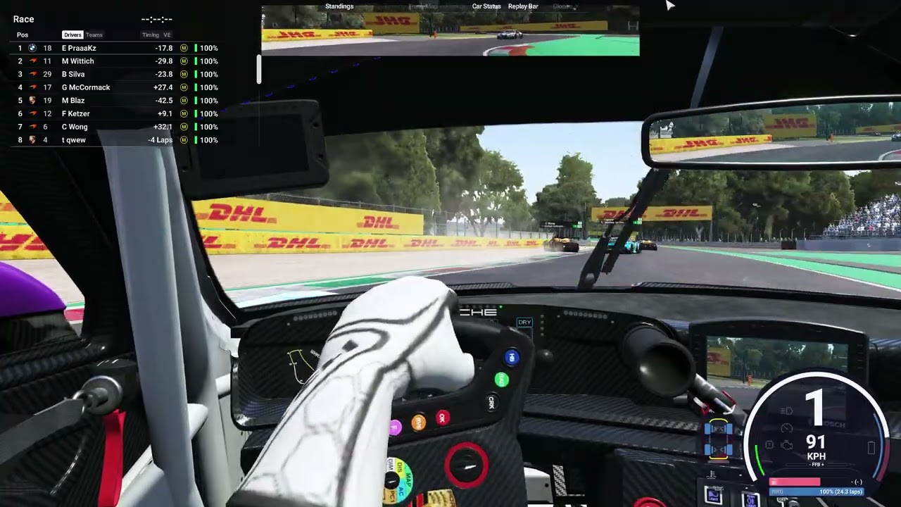 Great comeback after double  rear axle damage  [LMU Race 111]