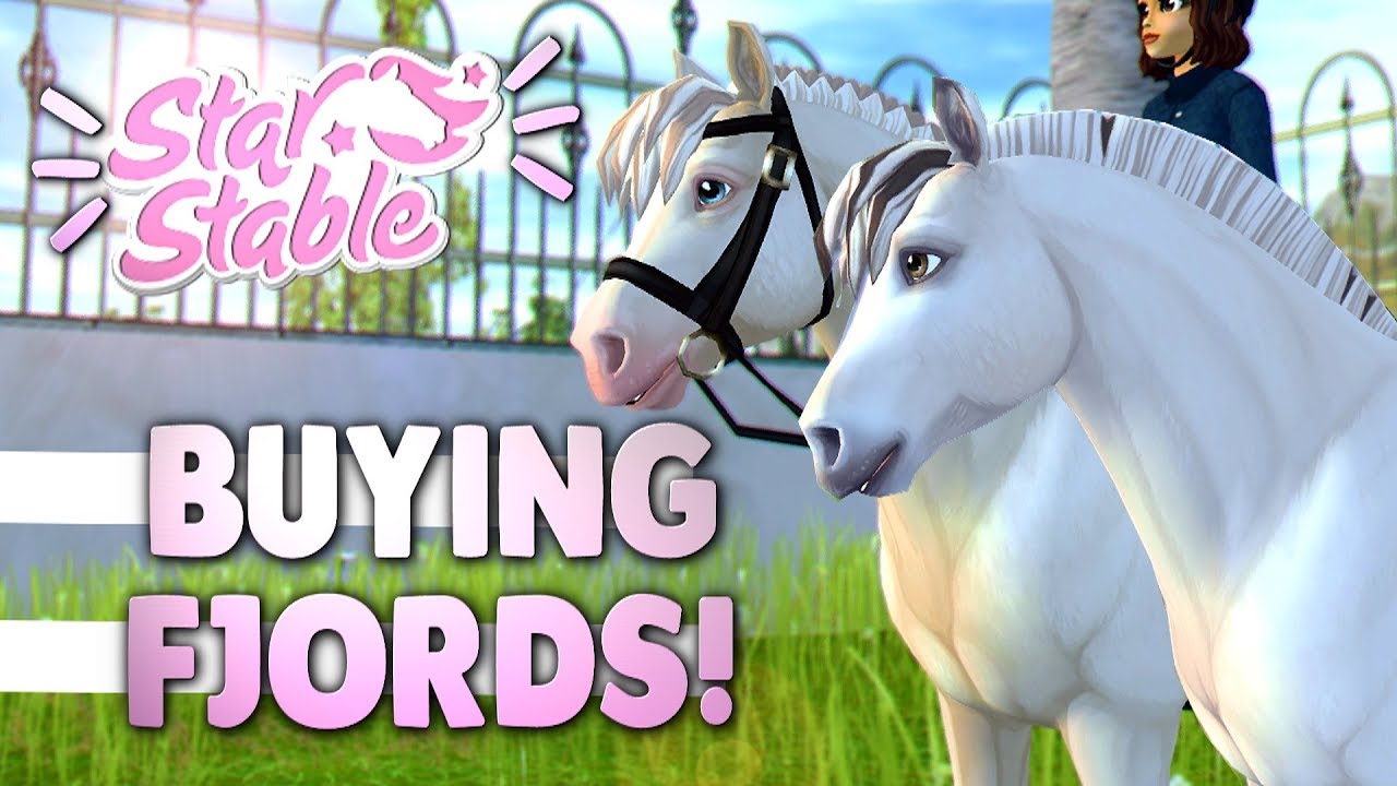 Star Stable покупает двух лошадей породы фьорд!🐴💕