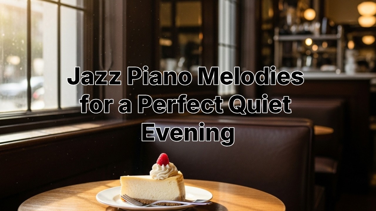Jazz Piano Melodies for a Perfect Quiet Evening